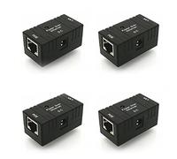 Wresetly 4 unids 10M/100Mbp pasivo POE alimentación a través de Ethernet RJ-45 inyector divisor adaptador de montaje en pared para CCTV cámara IP red