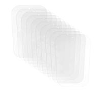 Wresetly 5 pares (10 Hojas 16 Pulgadas) Forma de la Bota Inserta Botas Soporte Alto para las Mujeres y Color Transparente