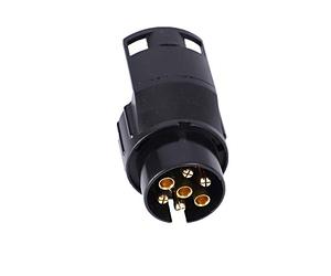 Wresetly 7 a 13 Adaptador Remolque 12V Camión Enganche Remolque Eléctrico N Tipo Plástico