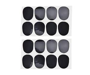 Wresetly 80 unidades Saxofón Saxofón Tenor Accesorios Saxofón Negro Boquilla de Saxofón 0.8 Mm Boquilla Cojín Cojín