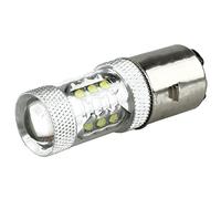 Wresetly 80W BA20D H6 blanco16 LED Bombilla de Linterna de Motocicleta/ciclomotor/ATV