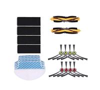 Wresetly Accesorios de repuesto cepillo principal/cepillo lateral/filtro/fregona ropa para M80 M80 Pro M81 M81 Pro M80 piezas de repuesto M81 Pro piezas de repuesto