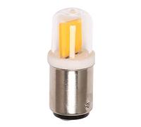 Wresetly Ba15D Led Bombilla Luz 3W 110V 220V Ac SPulgada Atenuación 300 Lúmenes Cob 151 Led Lámpara Cálido Para Araña Máquina de Coser (Cálido)