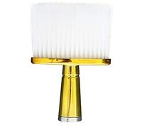 Wresetly Barber NeCk - Cepillo de limpieza para el cabello, cepillo para cortar el cabello, limpiador de barrido, accesorios de peluquería, herramienta dorada