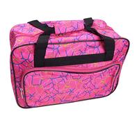 Wresetly Bolsa de máquina de costura de gran espacio, bolsa de almacenamiento portátil, bolsa de máquina de costura, multifunción, herramienta de costura, bolso