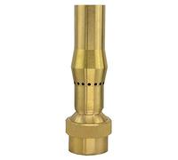 Wresetly Boquillas de fuente de chorro de espuma de latón de 3/4 pulgadas, fuente de paisaje de jardín, boquilla ajustable de pulverización múltiple para decoración de estanques de jardín, equipo de