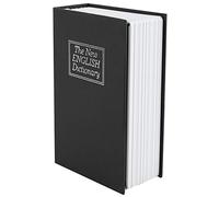 Wresetly Caja fuerte de con cerradura de combinacion Caja fuerte portatil segura l del de diversion del diccionario Bueno para guardar dinero pasaporte pequeno