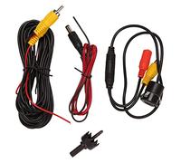 Wresetly - Cámara de marcha atrás para coche, cámara de marcha atrás redonda con 8 LED, visión trasera de 170 grados, visión universal