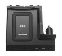 Wresetly Cargador InaláMbrico para Coche Cargador de TeléFono Almohadilla de Carga para W205 C Class C43 C63 X253 GLC Class