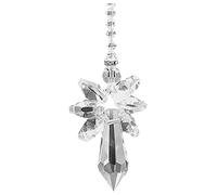 Wresetly Chakra - Atrapasueños para espejo retrovisor de coche, automático, decoración colgante, transparente