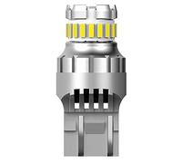 Wresetly Coche T20 7440 W21W LED Canbus Luces de Marcha AtráS W21/5W 7443 Bombilla LED Luces de SeñAl de de Freno 6500K LáMpara Trasera Superbrillante