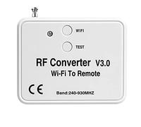 Wresetly Convertidor de control remoto Wifi Radiofrecuencia Wifi Control remoto 240-930Mhz para puerta de garaje