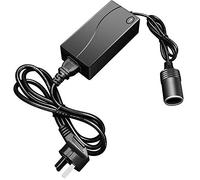 Wresetly Convertidor de Corriente de 220V a 12V 60W Adaptador de Aspiradora Coche Enchufe DoméStico Adaptador Convertidor Multifuncional