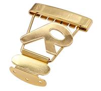 Wresetly - Cuerdas de guitarra para puente metal, R 6 cuerdas de guitarra semicremosa guitarra Jazz reemplazo pieza de