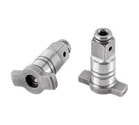 Wresetly De yunque para llave de compatible en carcasa de cabezal de perforación, adaptador de 1/2 a 1/4 hembra hexagonal