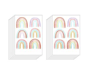 Wresetly Decoración de dormitorio para niñas, pegatinas de pared, decoración de dormitorio infantil, decoración de dormitorio, 72 unidades