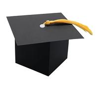 Wresetly Decoración de graduación, 50 unidades, caja de dulces, caja de regalo para graduación, celebración, decoración