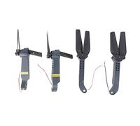 Wresetly E58 RC Quadcopter Piezas de repuesto de eje con motor y hélice para FPV Drone Piezas de repuesto Accs
