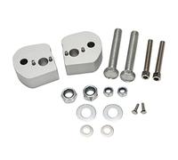Wresetly Elevador de Manillar de Motocicleta para Fjr1300 Fjr 1300 2006-2019 Plata Accesorios de Motocicleta