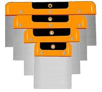 Wresetly Espátula de acero inoxidable, herramienta de pintor, yeso, pala, espátula, espátula, espátula, decoración de pared