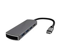 Wresetly Estación de acoplamiento 8 en 1 - Compatible con Gigabit Ethernet PD Cable RJ45 USB a HUB Convertidor para accesorios Macbookpro