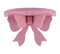 Wresetly Estante de estilo nórdico para niños decoraciones de pared estantes decorativos estante de almacenamiento organizador titular de placa de fotos accesorios