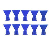 Wresetly Forma de de silicona para cartucho calafateo parte boquilla pulverización punta para sellador jeringa accesorios 10 piezas/