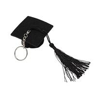 Wresetly Gorra de peluche de metal con forma de sombrero de doctor (negro)