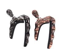 Wresetly Guitar Capo Clip de Guitarra Acústica Afinador Ukulele CAPO Instrumento Musical Accesorios y Negro