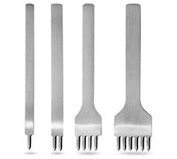 Wresetly - Herramienta de mano para perforar el agujero oblicuo de , herramientas de bricolaje, conjunto de cincel de , 4 mm, espaciado 1/2/4/6