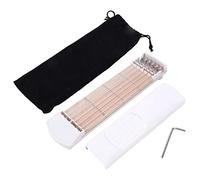 Wresetly Herramientas de Práctica de Guitarra de Bolsillo Portátiles Herramientas de Entrenamiento de Acordes Instrumentos de Cuerdas para Accesorios de Guitarra Principiantes