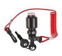 Wresetly Interruptor de encendido de seguridad grupo Lanyard para 1996 Fino Evinrude 5005801 para Evinrude para