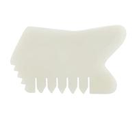 Wresetly Jade Guasha Comb, Spa Terapia de Acupuntura Puntos de EstimulacióN Cara Cuidado de Pies