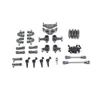 Wresetly Juego completo de piezas de actualización de metal, eje de transmisión para coche 284131 K969 K979 K989 P929 1/28 RC coche, 4