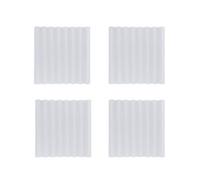 Wresetly - Juego de 4 series (500 x 500 x 500 x 50 mm), color