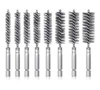 Wresetly Juego de 8 brocas con vástago hexagonal de 1/4, adecuado para perforar un golpe A