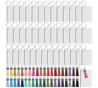 Wresetly Juego de llaves de sublimación de 160 piezas, , , sublimación, transferencia de , , borlas, rectángulo de espacios en