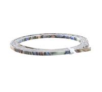 Wresetly - Lote de 10 unidades, 160 cm, Abalone Celluloid Strips, guitarra encuadernada, borde de 4 mm