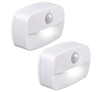 Wresetly Luz de Noche LED, Luz de Pared con Detector de Movimiento, Autoadhesiva, Luz de Noche de Pared para BañO, Dormitorio, Pasillo, Luz