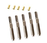 Wresetly Lyre pequeño arpa uñas de pasador de cuerdas heptachord tornillos de cuerda fija piezas de instrumentos de cuerda musical