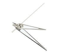 Wresetly Manos del Reloj Manos Plateadas Reloj Verde SúPer Luminoso Adecuado para NH35, NH36 Movimiento B