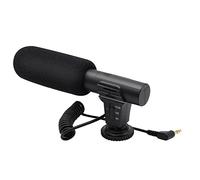 Wresetly Micrófono de videocámara DSLR Cámara Micrófono Profesional Fotografía Entrevista Micrófono Reducción de ruido