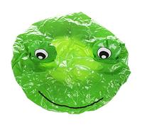 Wresetly Novelty ducha impermeable diseño animal protector para cabello seco sombrero verde