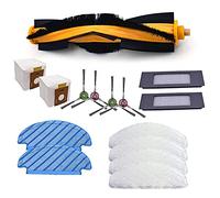 Wresetly PañO de Fregona Rodillo de Cepillo Lateral Filtro para Ozmo T8 T9 Robot Aspirador Piezas Bolsas de Repuesto Accesorios