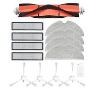 Wresetly Para D9 Robot Aspiradora Aspiradora Accesorios Principales Cepillos Laterales Cepillo HEPA Filtro Mop Paño Piezas