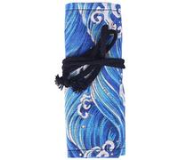 Wresetly para niñas, estuche de lápices, de lona, grande, 36 agujeros, azul