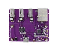 Wresetly Para Zero 2W USB a RJ45 HUB Ethernet o USB a RJ45 HUB para Pi0 y Pi0 2W (sin )