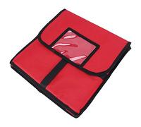 Wresetly Pizza Aislada Bolsa de Entrega de Alimentos Profesional Bolsa de Entrega de Pizza Caja de Pizza Impermeable a la Humedad, rojo
