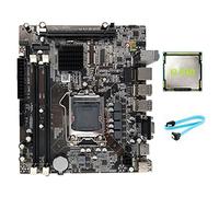 Wresetly Placa base H55 LGA1156 compatible con I3 530 I5 760 Series CPU DDR3 Memory Computer Motherboard+I3 550 CPU+cable
