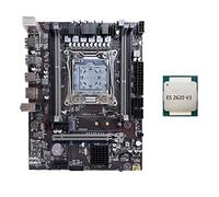 Wresetly Placa base X99 LGA2011-3 Soporte de placa base de computadora Xeon E5 V3 V4 Series CPU Soporte DDR4 RAM con CPU E5 2620 V3